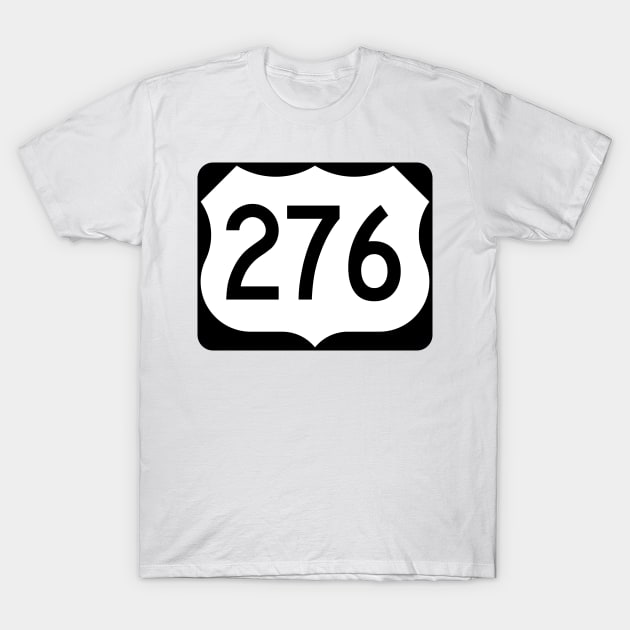 U.S. Route 276 (United States Numbered Highways) T-Shirt by Ziggy's